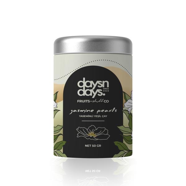 Jasmine Pearls – Yaseminli Yeşil Çay (50 gr)