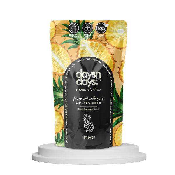 Kurutulmuş Ananas Dilimleri (25 gr)