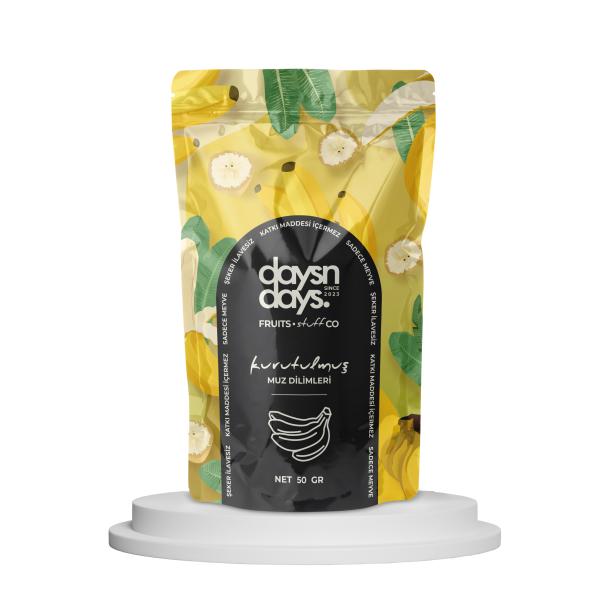 Kurutulmuş Muz Dilimleri (50 gr)