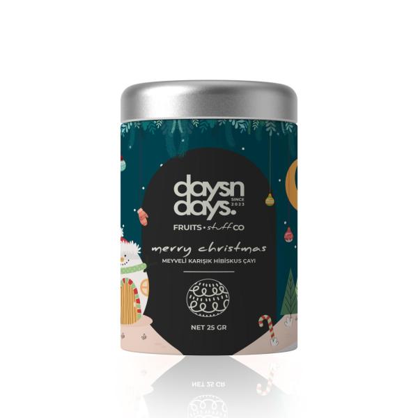 Merry Christmas – Meyveli Karışık Hibiskus Çayı (25 gr)