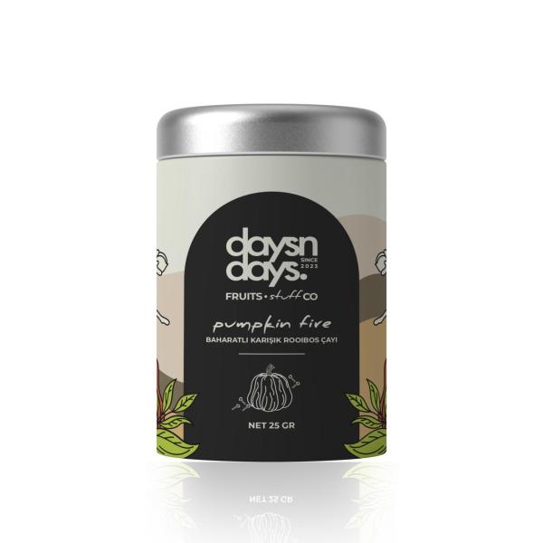 Pumpkin Fire – Baharatlı Rooibos Çayı (25 gr)