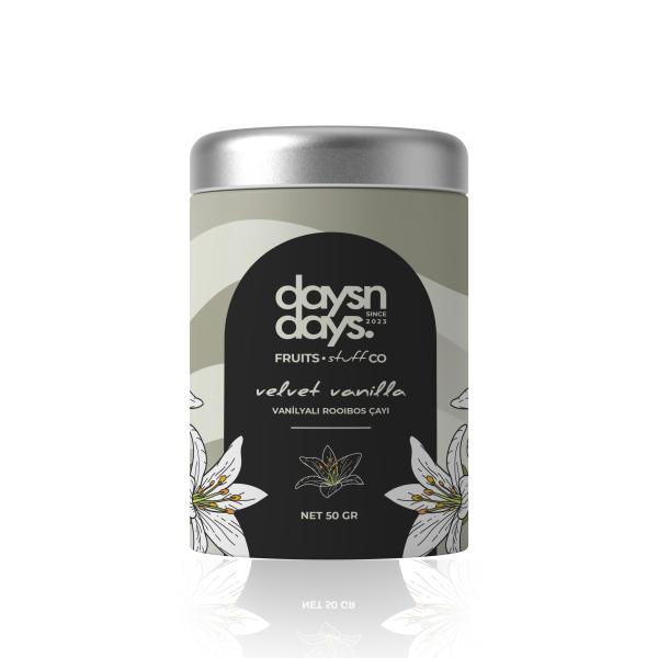 Velvet Vanilla – Vanilyalı Rooibos Çayı (50 gr)